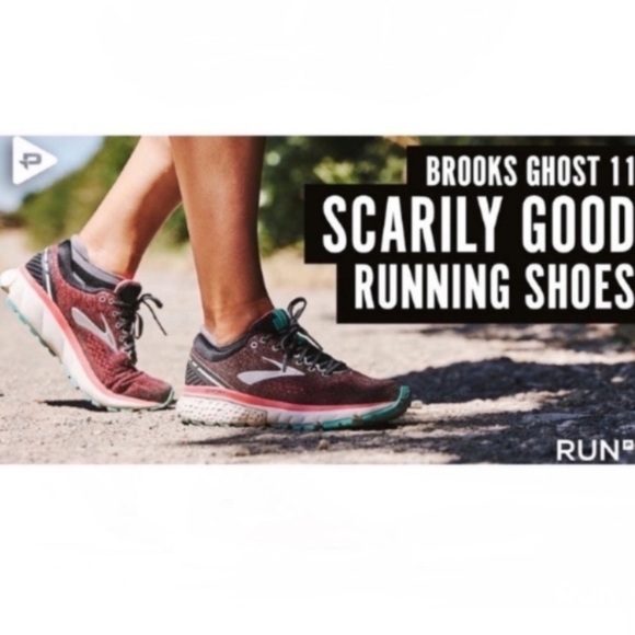 BROOKS Ghost 11 Running Workout Sneakers in Aqua Pink Size 10.5 #1202771B017 - Picture 11 of 11